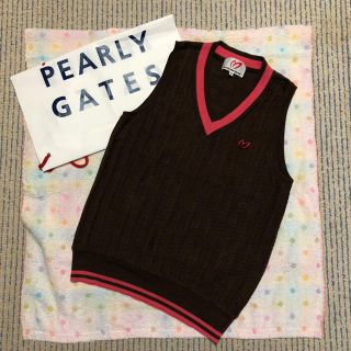 パーリーゲイツ(PEARLY GATES)のお値下げ再出品です☺️マスターバニーのベストです。(ウエア)