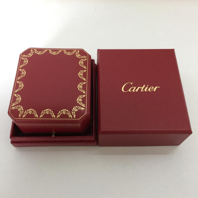 カルティエ Cartier ピアス ジュエリーケース ボックス box 正規品 1