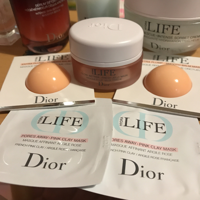 Dior(ディオール)のDior☆ライフ☆サンプル☆5点セット コスメ/美容のスキンケア/基礎化粧品(パック/フェイスマスク)の商品写真