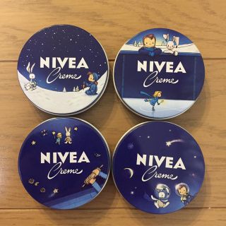 ニベア(ニベア)のNIVEA 青缶 30ml×4 2017年冬モデル(ボディクリーム)