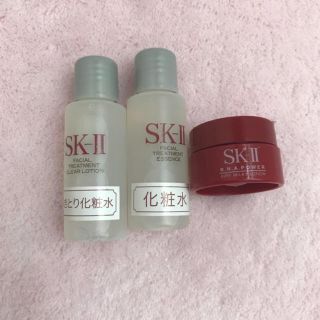 エスケーツー(SK-II)の【新品】 SK-II サンプルセット 化粧水 ふき取り 美容乳液(サンプル/トライアルキット)