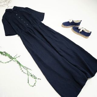 ニジュウサンク(23区)の23区 *LIBECO LINEN  リネン ロングワンピース*(ロングワンピース/マキシワンピース)