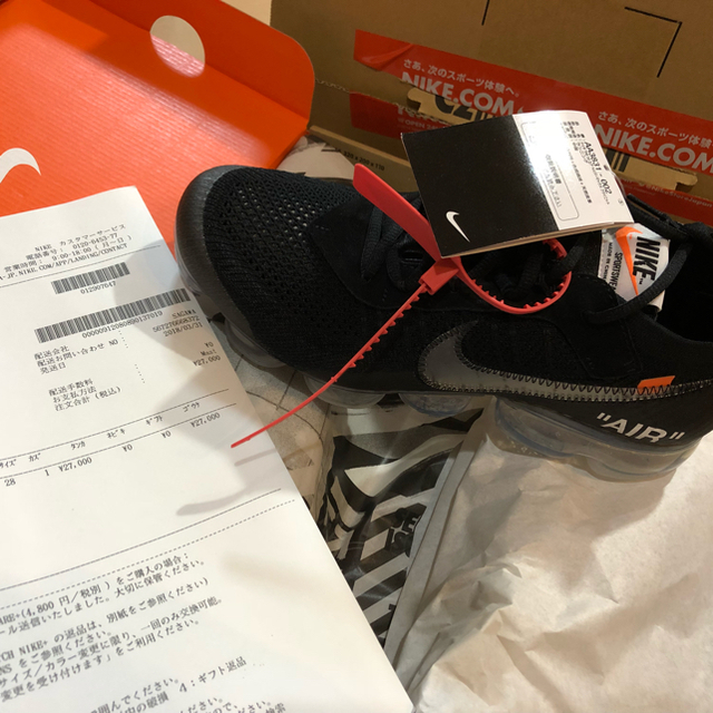 OFF-WHITE(オフホワイト)のnike×off-white the 10 NIKE AIR VAPORMAX メンズの靴/シューズ(スニーカー)の商品写真