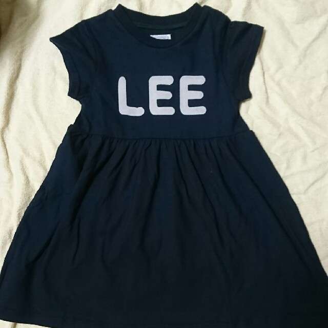 SunnyLandscape(サニーランドスケープ)のゆらゆら様専用  Lee Tシャツワンピース 110   キッズ/ベビー/マタニティのキッズ服女の子用(90cm~)(ワンピース)の商品写真