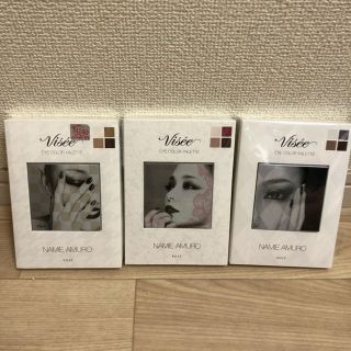 ヴィセ(VISEE)の安室奈美恵 アイカラーパレット 3種 送料込み 新品未開封 KOSE(アイシャドウ)