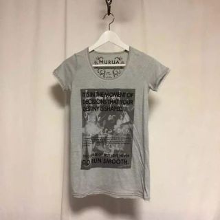 ムルーア(MURUA)のMURUA フォト風プリントTシャツ(Tシャツ(半袖/袖なし))