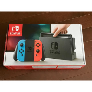 ニンテンドースイッチ(Nintendo Switch)の任天堂  スイッチネオン  新品(家庭用ゲーム機本体)
