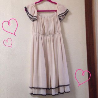 レストローズ(L'EST ROSE)のL'EST ROSEシフォンワンピース♡(ミニワンピース)