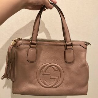 グッチ(Gucci)のGUCCI グッチ ソーホー 2WAYバッグ ショルダーバッグ ハンドバッグ(ハンドバッグ)