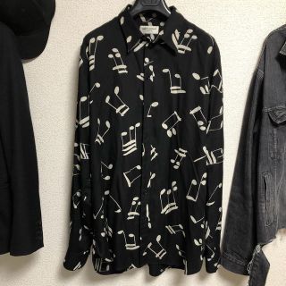 サンローラン(Saint Laurent)のsaint laurent paris 音符シャツ(シャツ)