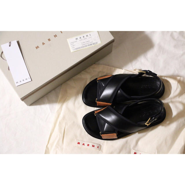 Marni   新品 MARNI FUSSBETT マルニ フスベット サンダルの通販 by