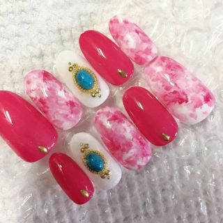ネイルチップ ピンク ターコイズの通販 By Hananail ラクマ ネイルチップ ピンク ターコイズの通販 By Hananail ラクマ