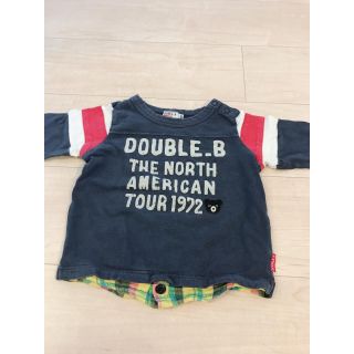 ダブルビー(DOUBLE.B)のダブルビー ロンT ２枚セット 7月7日まで値下げ(Ｔシャツ)