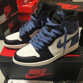 ナイキ(NIKE)のAIR JORDAN 1 RETRO HIGH OG blue moon(スニーカー)