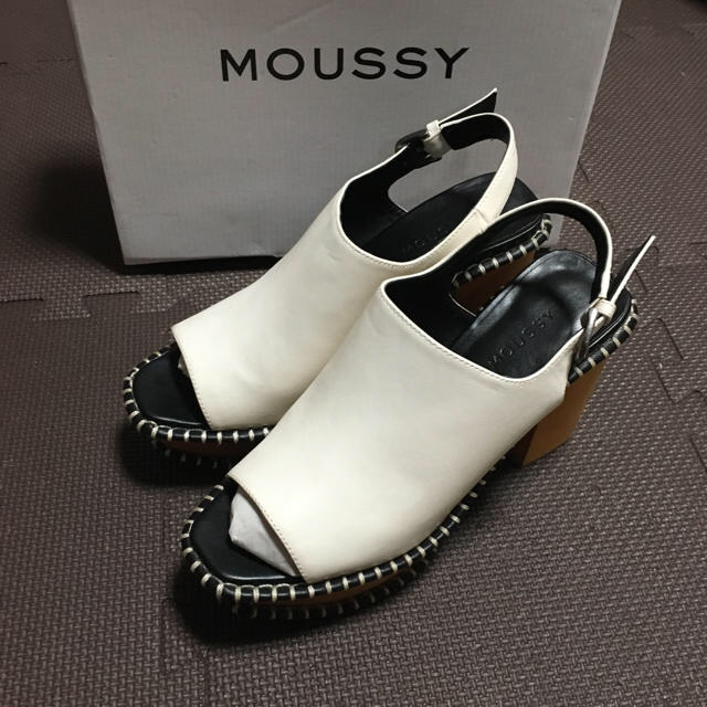 専用MOUSSY wooden sole サボサンダル