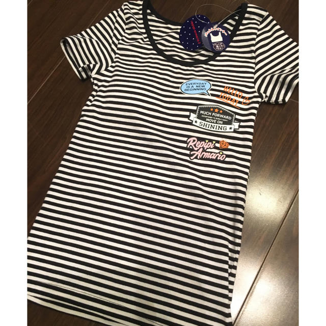 repipi armario(レピピアルマリオ)の新品 repipi パット入りインナー Tシャツ キッズ/ベビー/マタニティのキッズ服女の子用(90cm~)(下着)の商品写真