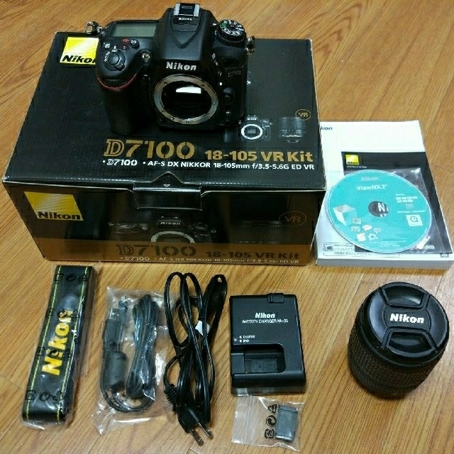 Nikon D7100 18-105 VRの通販 by tooGOODchiba's shop｜ニコンならラクマ - ニコン 新品爆買い