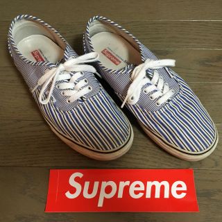 シュプリーム(Supreme)のsupreme×ギャルソン×vans 「26cm」トリプルネームスニーカー(スニーカー)