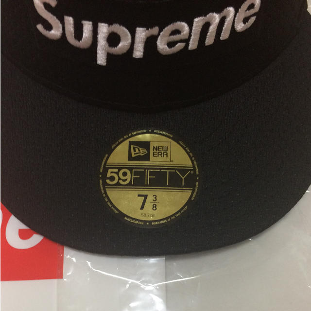 Supreme(シュプリーム)のsupreme  18ss ブラック 58.7cm メンズの帽子(キャップ)の商品写真