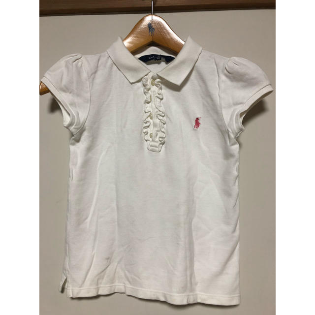 Ralph Lauren(ラルフローレン)の120㎝ ラルフのポロシャツ キッズ/ベビー/マタニティのキッズ服女の子用(90cm~)(Tシャツ/カットソー)の商品写真