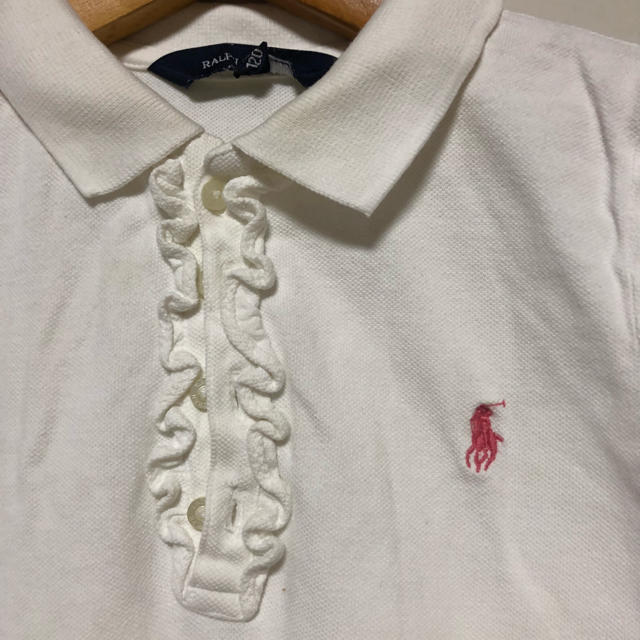 Ralph Lauren(ラルフローレン)の120㎝ ラルフのポロシャツ キッズ/ベビー/マタニティのキッズ服女の子用(90cm~)(Tシャツ/カットソー)の商品写真