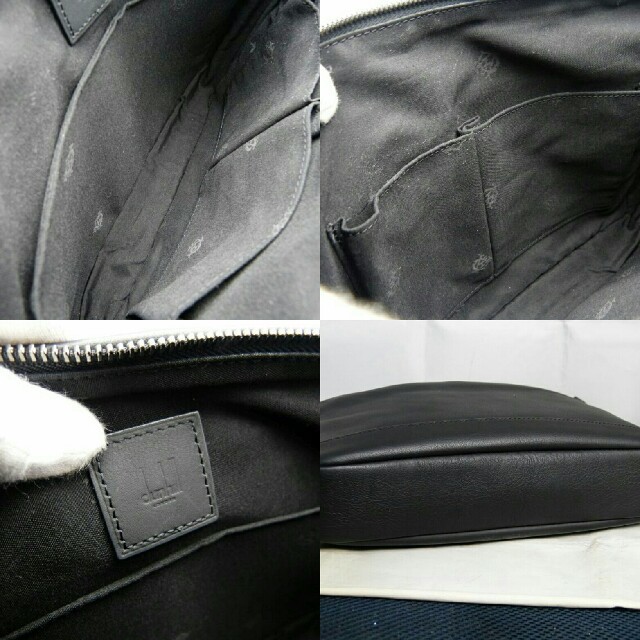 Dunhill(ダンヒル)のタイムセール　ダンヒル　メッセンジャーバッグ　レザー　ブラック メンズのバッグ(メッセンジャーバッグ)の商品写真