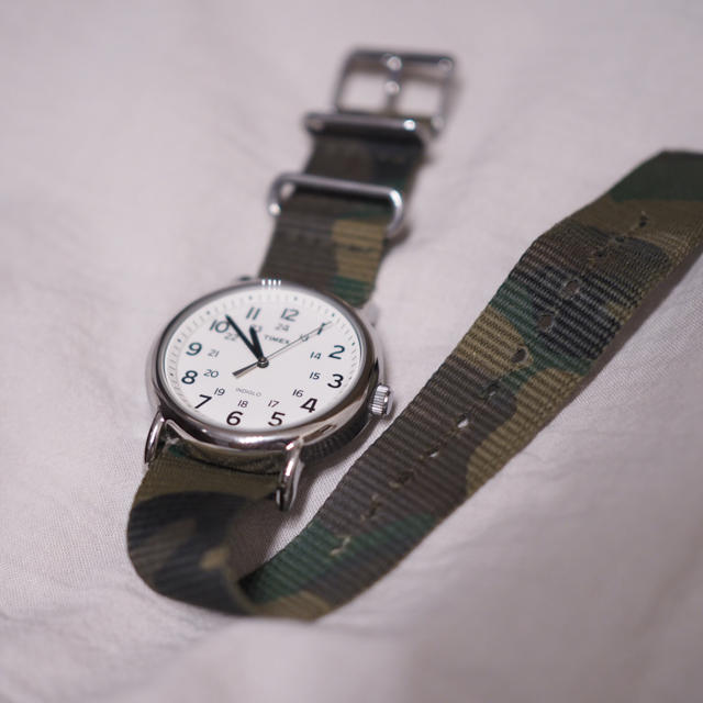 TIMEX(タイメックス)のsorera♡様専用★TIMEX カモフラージュ柄時計 レディースのファッション小物(腕時計)の商品写真