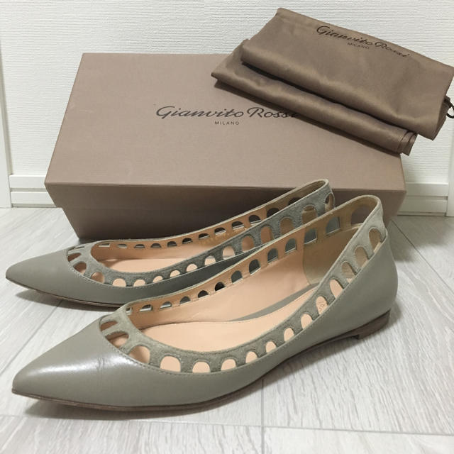 Gianvito Rossi フラットパンプス靴/シューズ