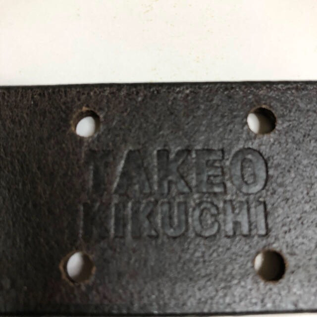 TAKEO KIKUCHI(タケオキクチ)のTAKEO KIKUCHI  皮ベルト   メンズ用    専用ページです メンズのファッション小物(ベルト)の商品写真