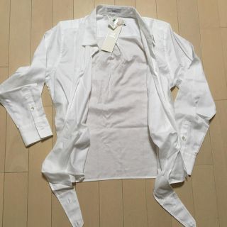 全信頼を寄せる 23区 - こなれブラウス おしゃれ2wayシャツ 23区 新品タグつき シャツ+ブラウス(長袖+七分)