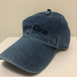 カルバンクライン(Calvin Klein)のCalvin Klein デニムキャップ(キャップ)