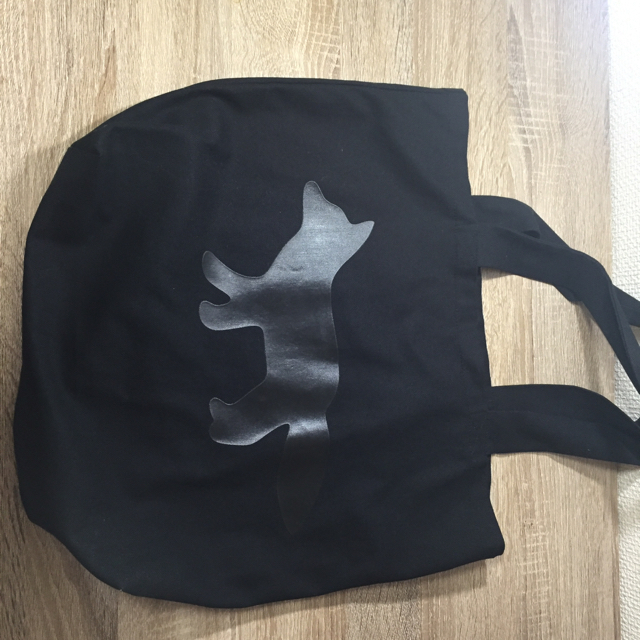 MAISON KITSUNE'(メゾンキツネ)のメゾンキツネ 黒トート メンズのバッグ(トートバッグ)の商品写真