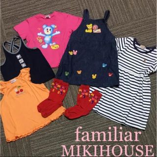 ミキハウス(mikihouse)のミキハウス ファミリア ☆新品靴下 ワンピース 半袖シャツ 等 まとめ売り100(Tシャツ/カットソー)