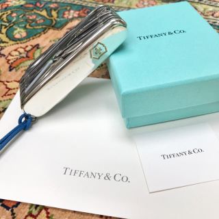 ティファニー(Tiffany & Co.)のTIFFANY特注 VICTRINOX  スイスチャンプ 超希少 SV+18K(旅行用品)