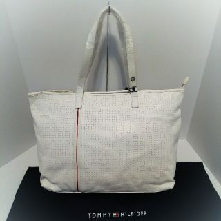 トミーヒルフィガー(TOMMY HILFIGER)のTOMMY HILFIGER トートバッグ レザー 牛革(トートバッグ)