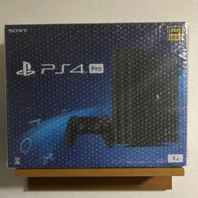 ゲームソフト/ゲーム機本体【新品】PS4 Pro ジェット・ブラック 本体 1TB