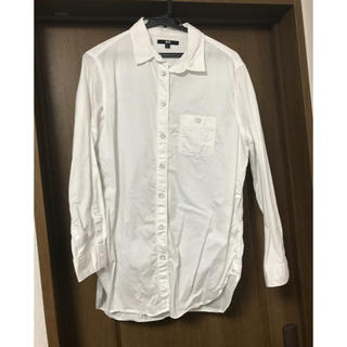ユニクロ(UNIQLO)の【格安】白のシャツ(シャツ/ブラウス(長袖/七分))
