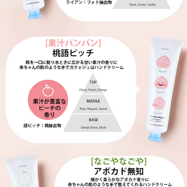 THE FACE SHOP(ザフェイスショップ)のthe face shop kakao friends ハンドクリーム コスメ/美容のボディケア(ハンドクリーム)の商品写真