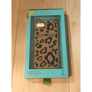 ケイトスペードニューヨーク(kate spade new york)の新品 ケイトスペード iPhone7 レオパード シリコンケース (iPhoneケース)