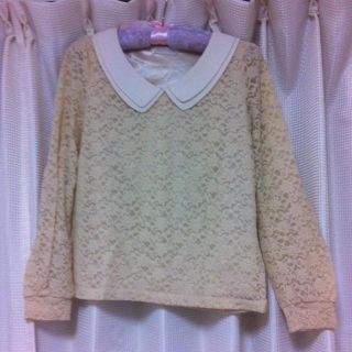 ディップドロップス(Dip Drops)の値下げdip drops襟付きTOPS♡(カットソー(長袖/七分))