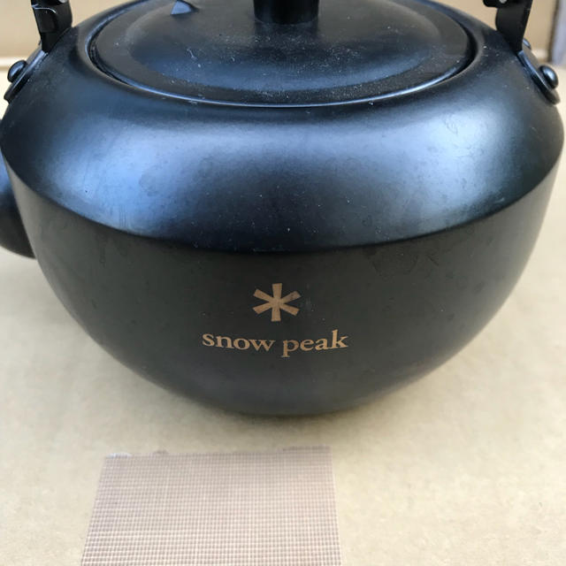 snow peak teapot classic 0.7 Matte Black Limited Japan F/S NEW 