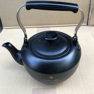 スノーピーク(Snow Peak)の＊ snow peak TEAPOT CLASSIC 0.7 マットブラック(調理器具)