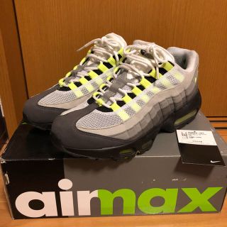 ナイキ(NIKE)の26cm airmax95 イエローグラデ OG(スニーカー)