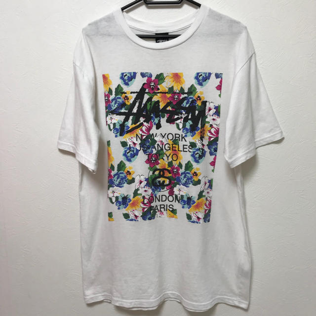 STUSSY ステューシー ワールドツアー 花柄 Ｔシャツ 多数出品中！