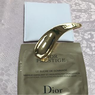 クリスチャンディオール(Christian Dior)のディオール スパチュラ プレステージ ル ゴマージュ サンプル 新品未使用(その他)