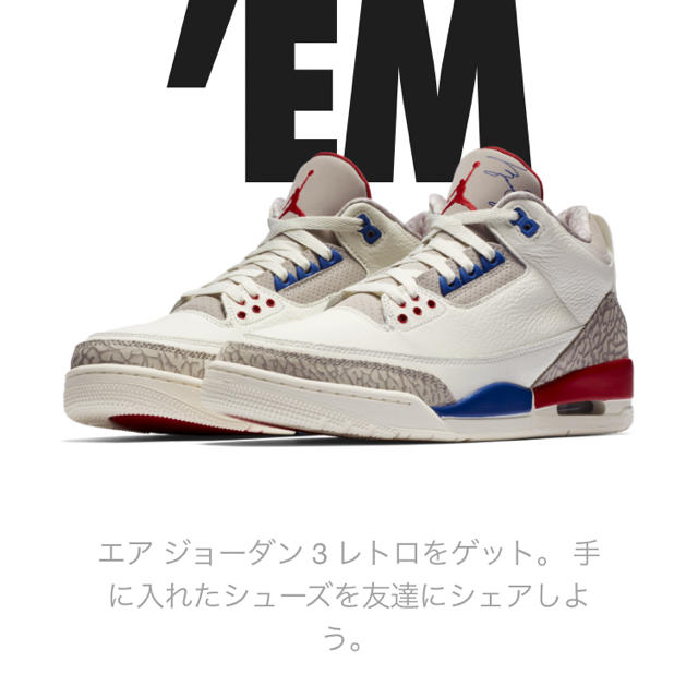 Aj3 エアジョーダン3