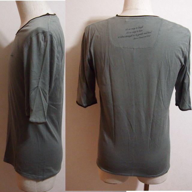 Mr.OLIVE(ミスターオリーブ)の良美品!ミスターオリーブ　5分袖Ｔシャツ メンズのトップス(Tシャツ/カットソー(半袖/袖なし))の商品写真