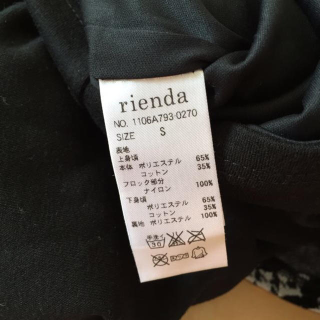 rienda(リエンダ)のrienda♡フラワーチェックワンピ レディースのワンピース(ミニワンピース)の商品写真