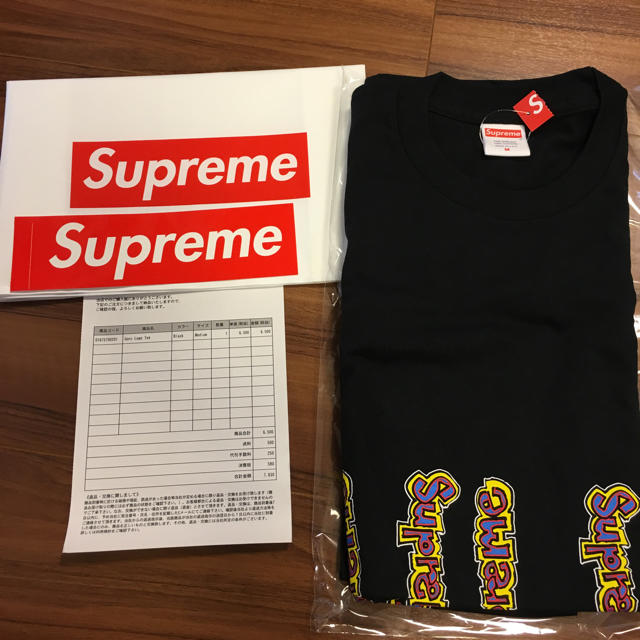 Supreme(シュプリーム)のsupremeシュプリーム18ssゴンズロゴ黒M メンズのトップス(Tシャツ/カットソー(半袖/袖なし))の商品写真