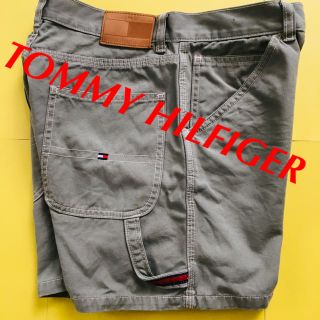 トミーヒルフィガー(TOMMY HILFIGER)のトミー ジーンズ ショートパンツ カーキ NY購入 S(ショートパンツ)